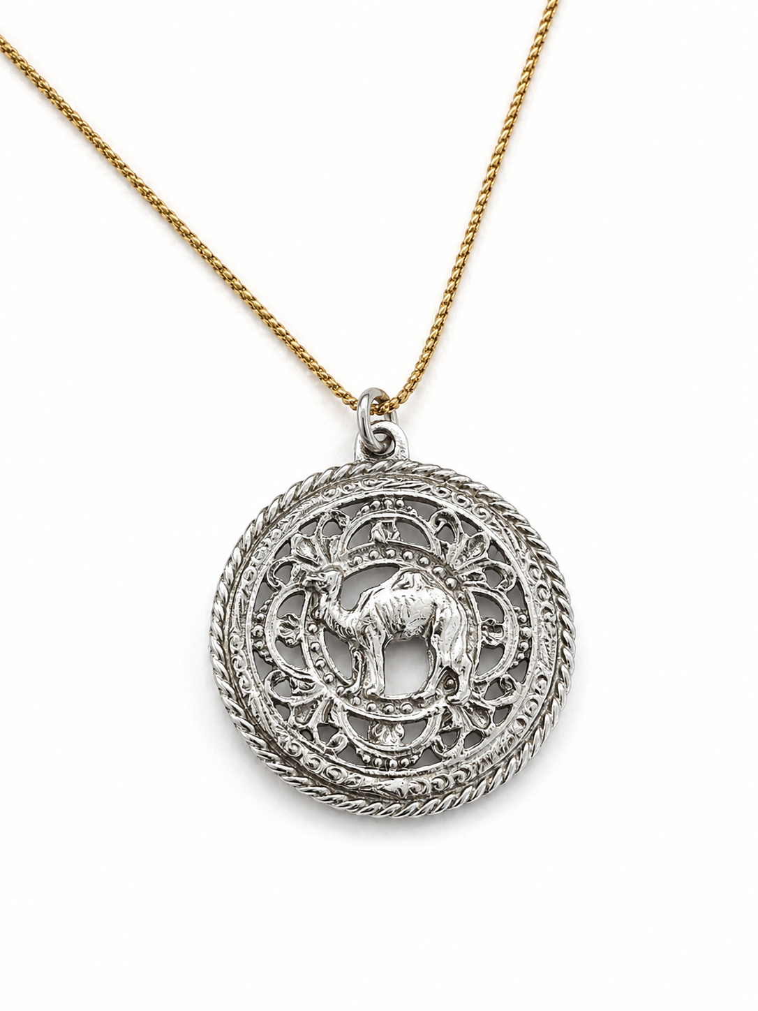 Unique Camel Metal Pendant