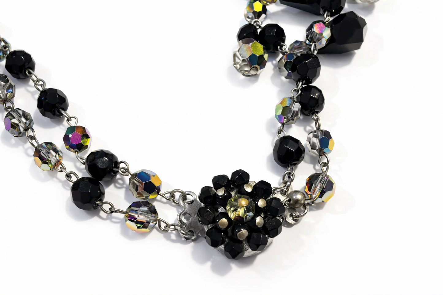 Dramatic Two Strand Necklace