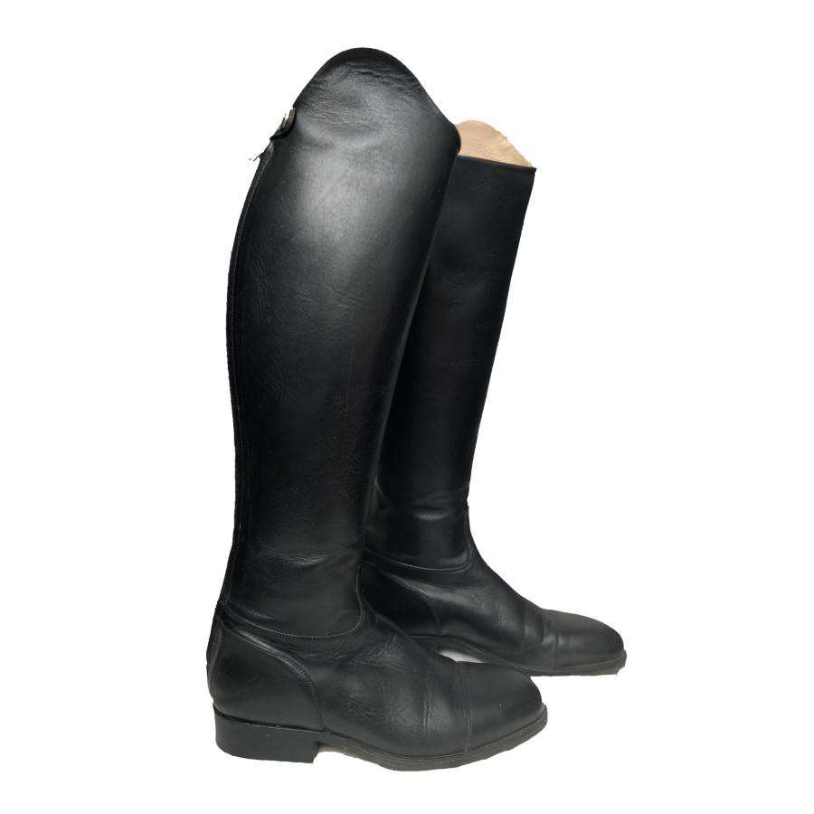 Handmade Black Leather Riding Boots