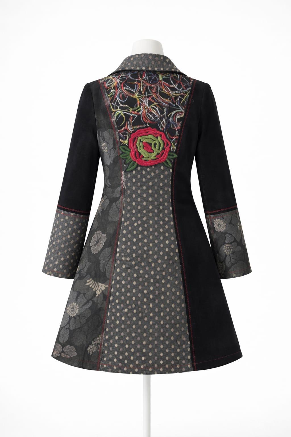 Lulu H Patchwork Coat
