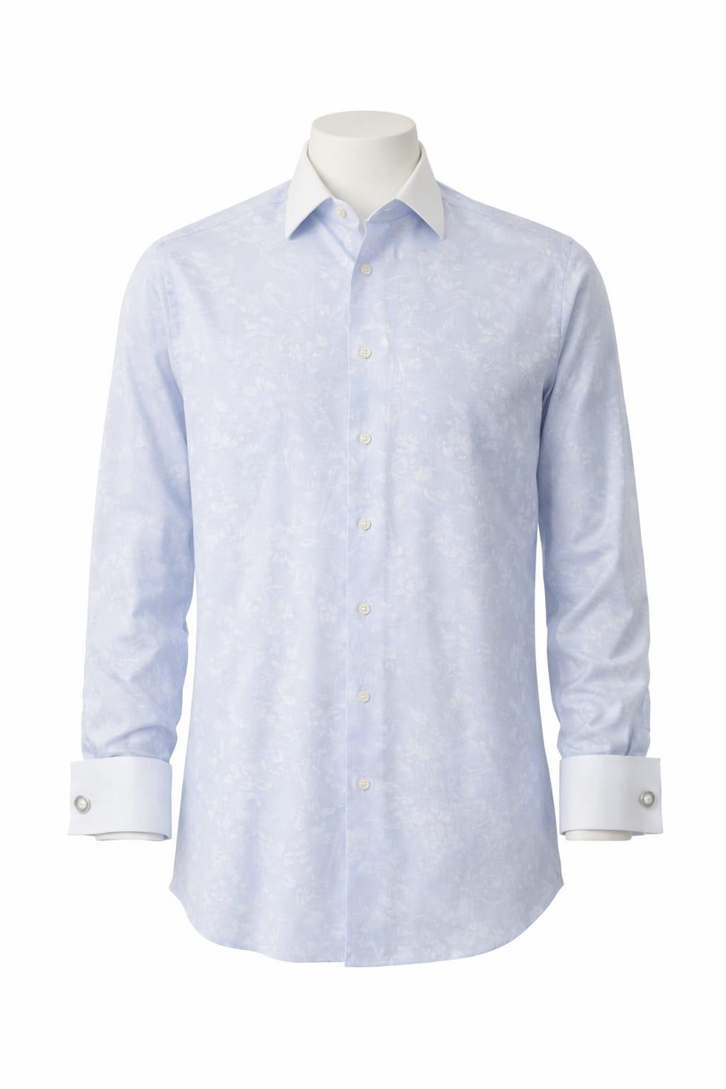 Duchamp Blue Shirt
