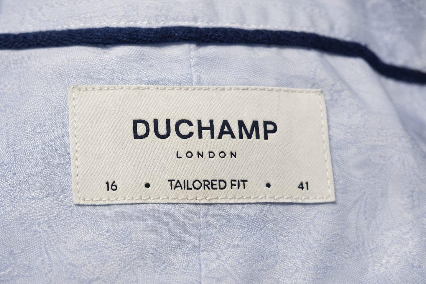 Duchamp Blue Shirt