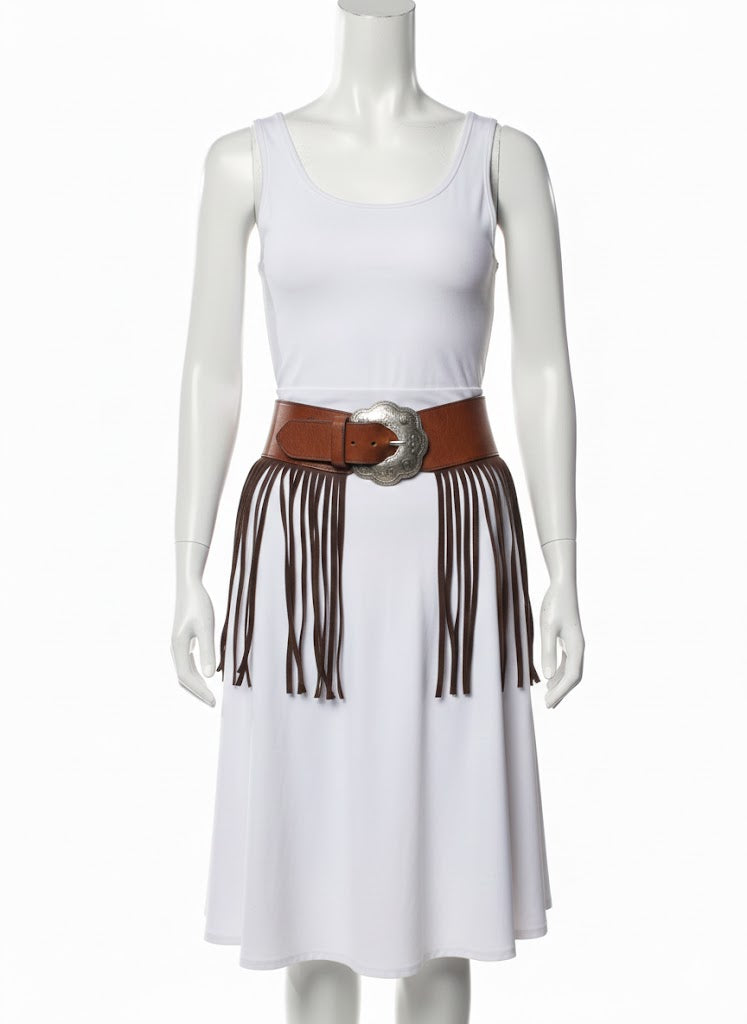 Brown Leather Belt