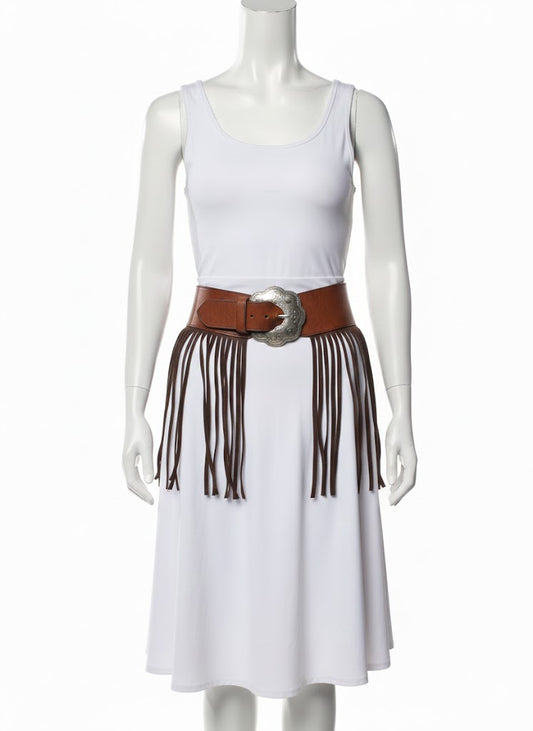 Brown Leather Belt