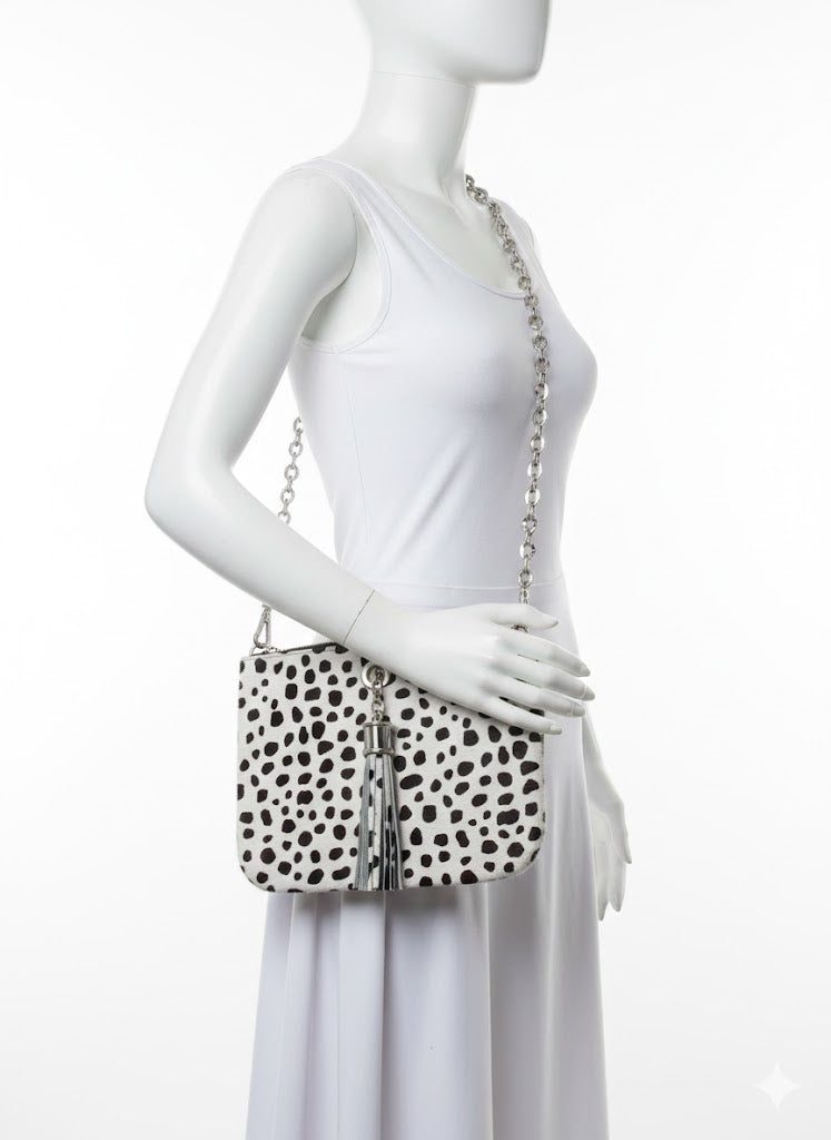 Sarah Haran Dalmatian Print Bag