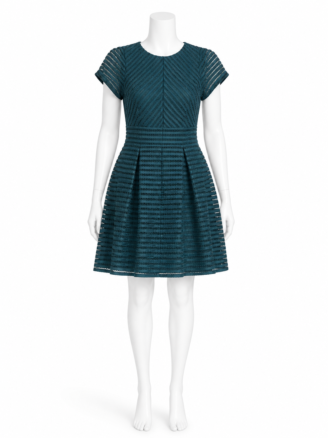 Boohoo Occasions teal dress