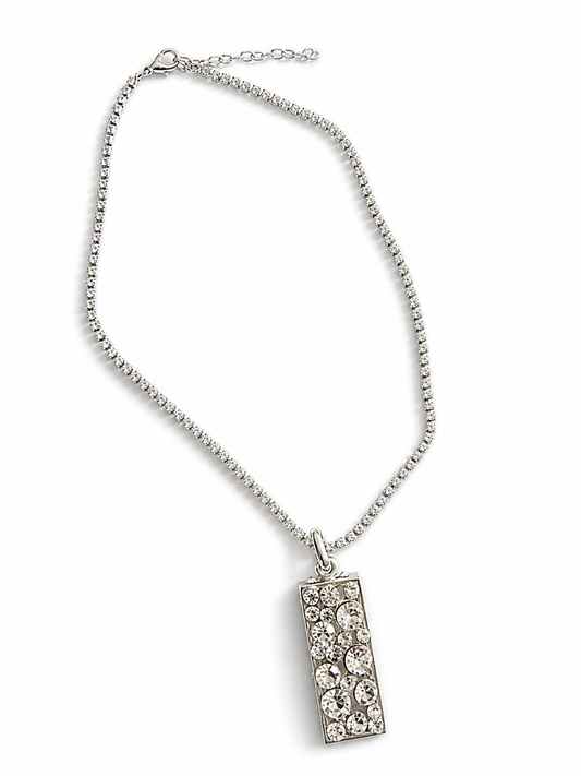 Diamante Pendant Necklace