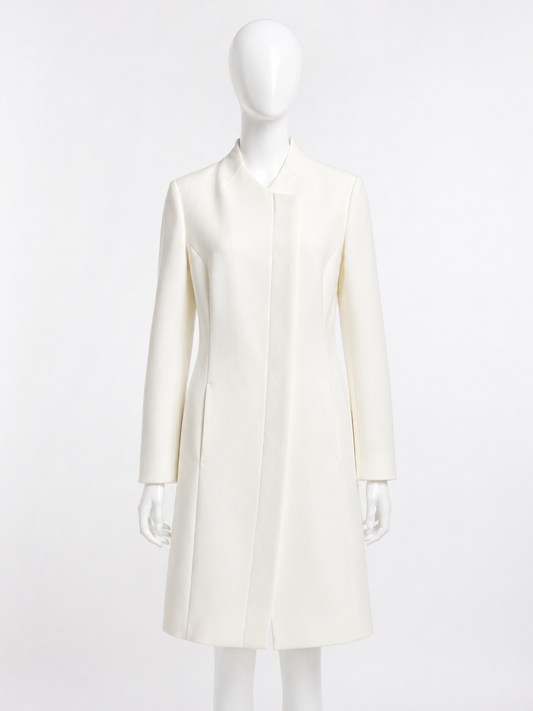 Twiggy at M&S Coat