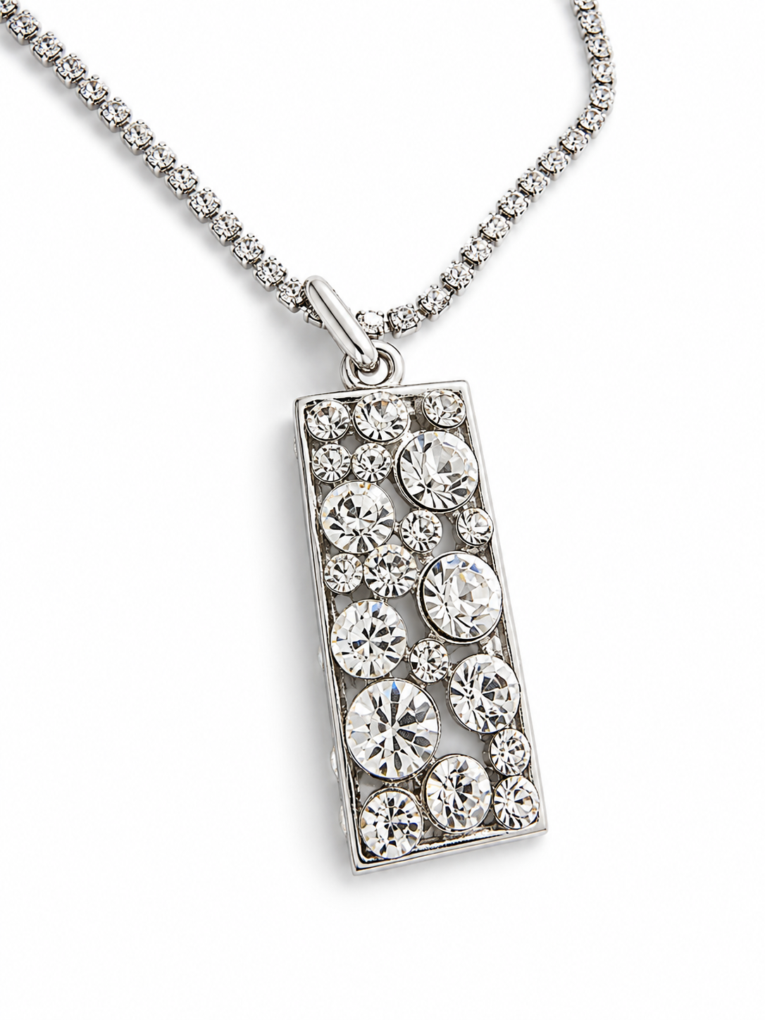 Diamante Pendant Necklace