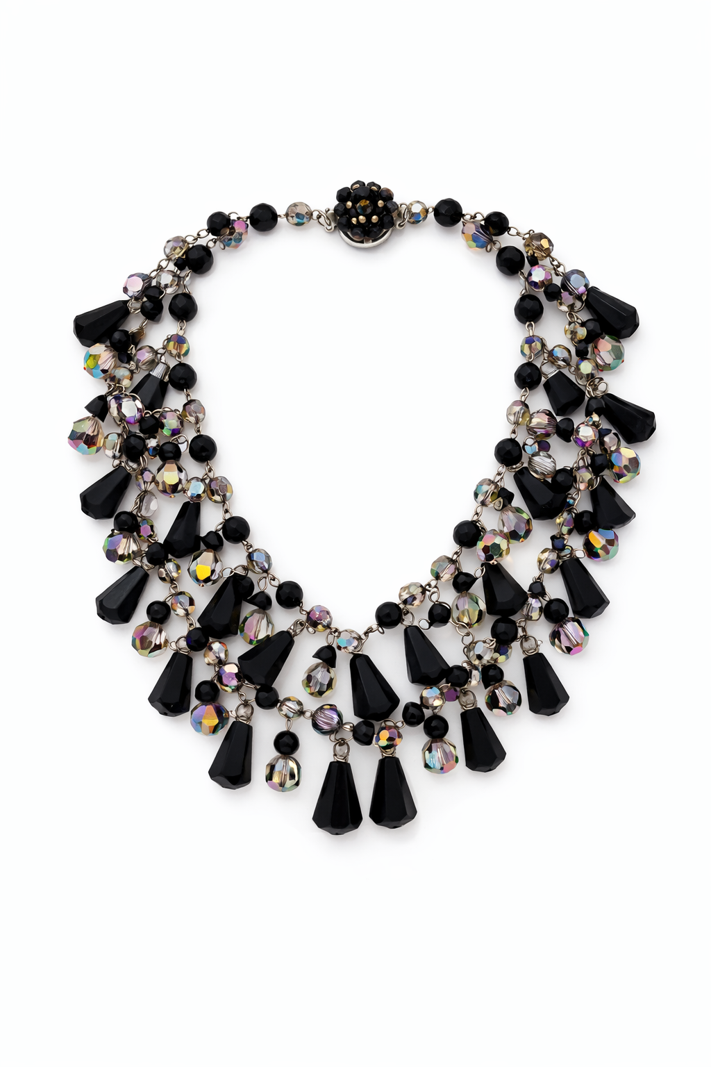 Dramatic Two Strand Necklace